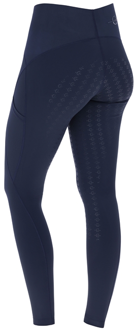 Covalliero SS24 Ladies Fuld Grip Ridetights - Navy